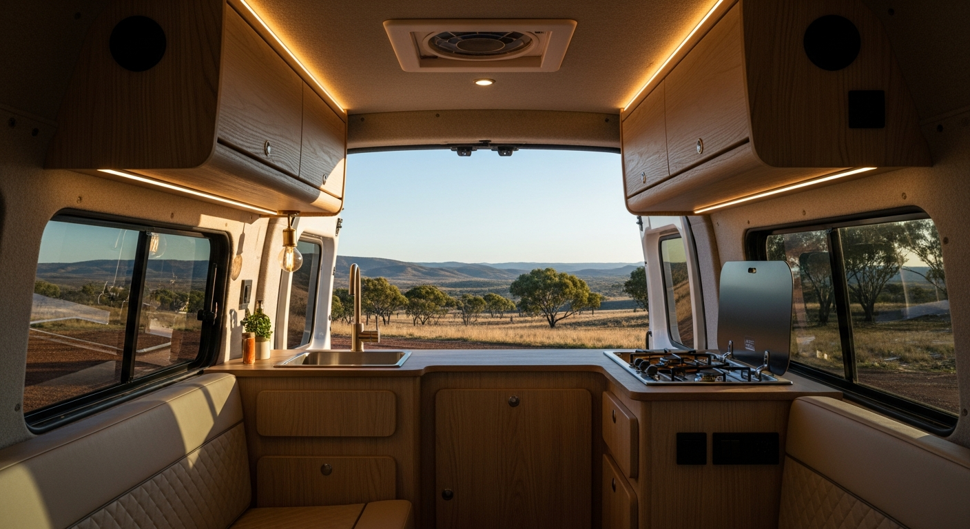 Premium van interior conversion